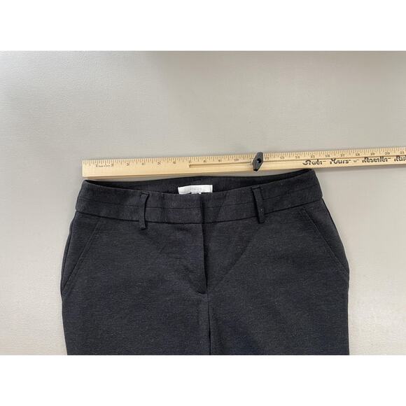 Chicos Ponte Knit Dress Pants Size 0.5 Short Gray Stretch Career 30x29 Small 6P - Picture 6 of 14